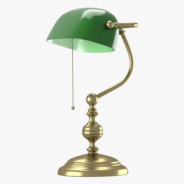 istock old-style green-domed lamp design 492620608