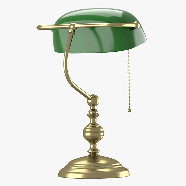 istock old-style green-domed lamp design 492620632