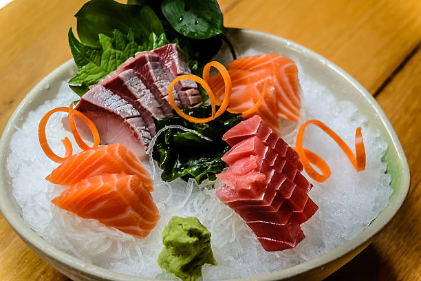 istock Moriawase 3 Shu Sashimi assortment 492620958