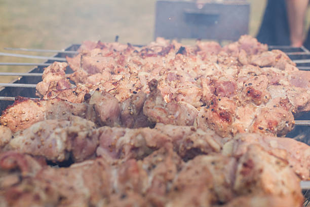 istock skewers frying on skewers 492621200