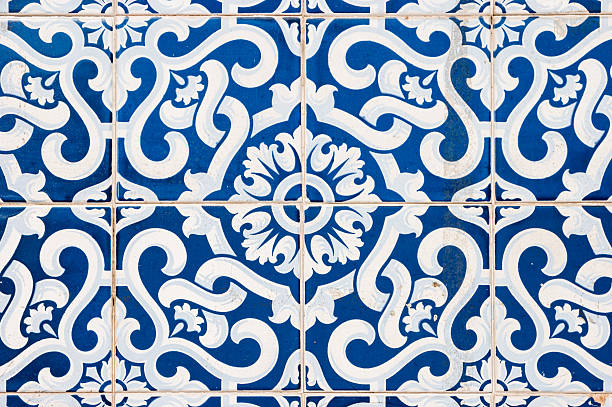 istock Traditional Portuguese glazed tiles 492621582