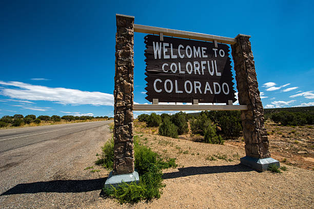 istock Colorado road sign 492621626