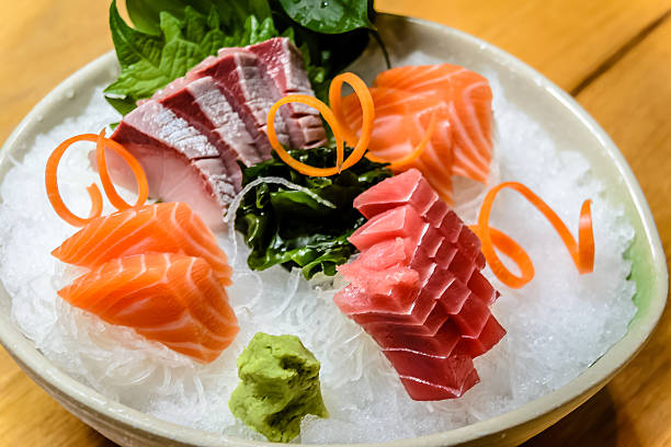 istock Moriawase 3 Shu Sashimi assortment 492621796