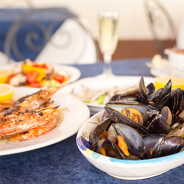 istock Italian cuisine. Cozzi soup 492622792