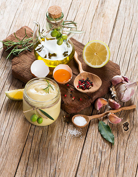istock Fresh homemade mayonnaise 492624964