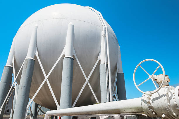 istock Liquefied Petroleum Gas tanks 492625494