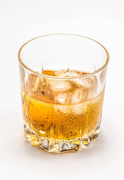 istock Glass of whiskey and ice 492628636