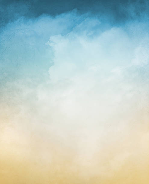 질감 클라우드, 기울기 - pastel colored sky ethereal softness 뉴스 사진 이미지