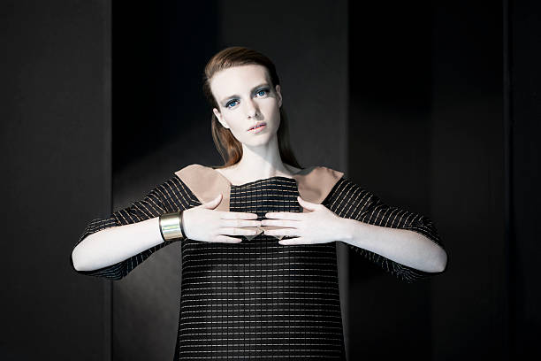 Pale fashion model vogue