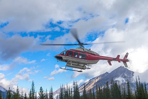 istock Helicopter in the air 492632618
