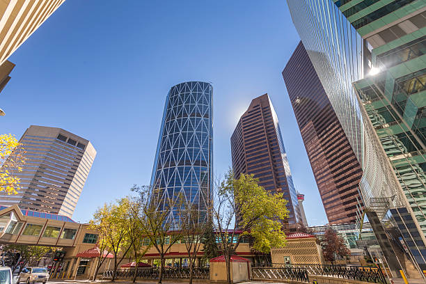 istock Financial District in Calgary of Canada 492640442