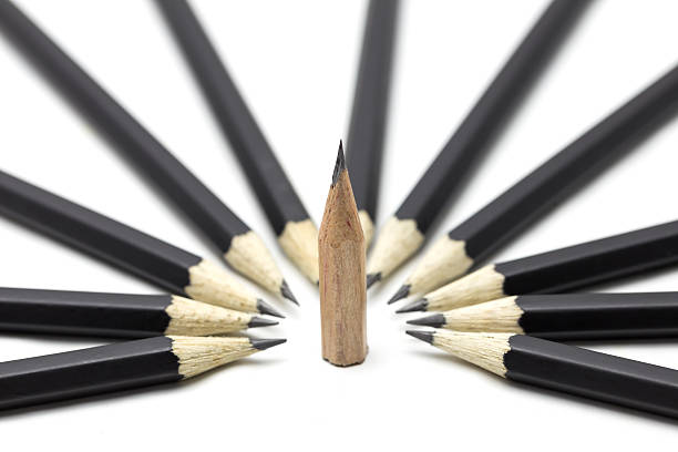 istock One pencil among many pencil 492646616