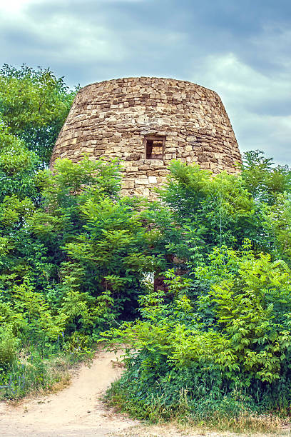istock abandoned ruins of the old castle tower 492647210