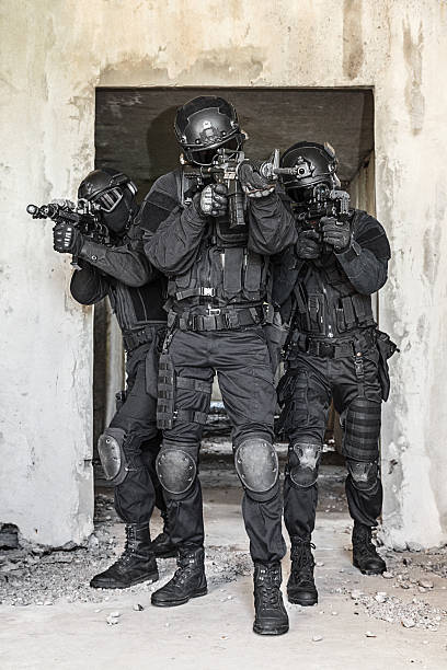istock Spec ops police officers SWAT 492648878