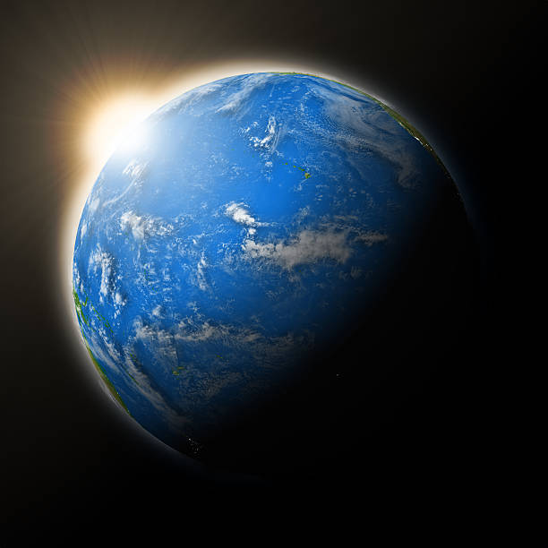 istock Sun over Pacific Ocean on planet Earth 492648886