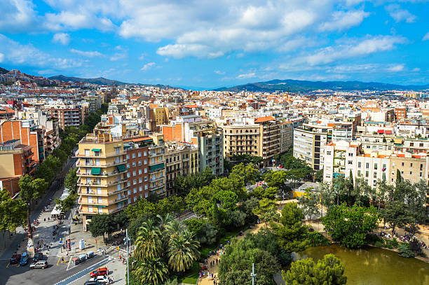 istock Cityscape of Barcelona 492648988