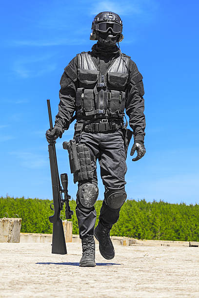 istock Police sniper in action 492649224