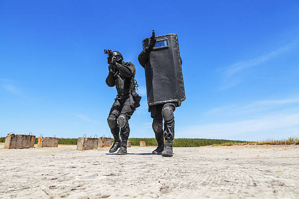 istock SWAT officers with ballistic shield 492649260