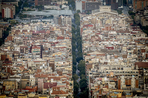 istock Cityscape of Barcelona 492649514