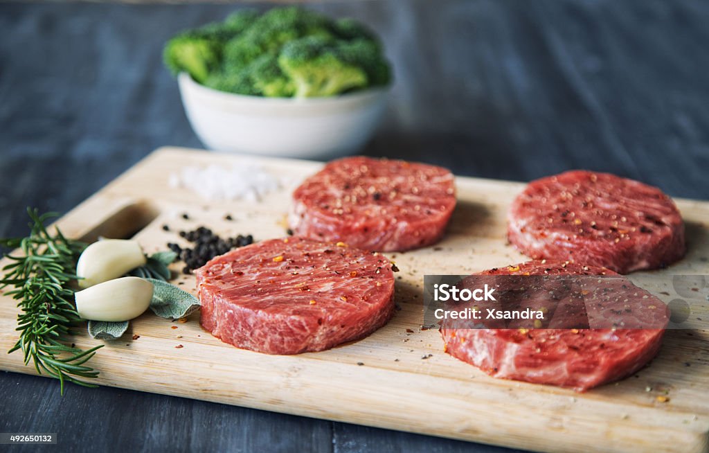 Wagyu-Rindfleisch-Steaks - Lizenzfrei Wagyū-Rindfleisch Stock-Foto
