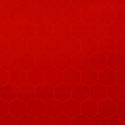 abstract red hexagon pattern background.(ai eps10 with transparency effect)