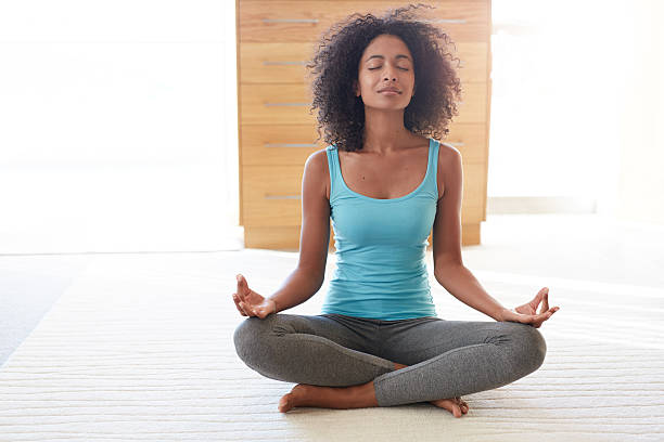 istock Meditation- her wellness secret 492655554