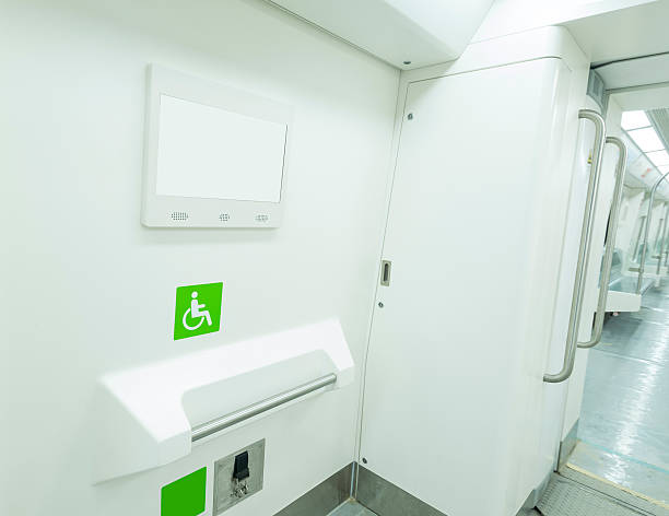 istock Interior view of a subway car 492665078