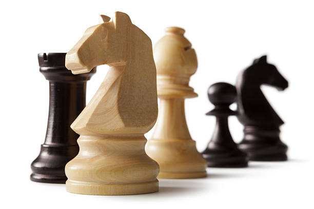 Chess: Knights, Bishop, Rook and Pawn http://www.stefstef.nl/banners2/chess.jpg chess piece photos stock pictures, royalty-free photos & images
