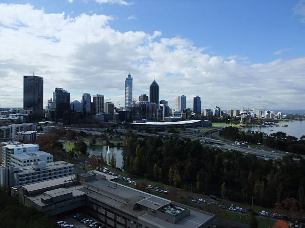 istock Perth Skyline of Western Australia 492672664