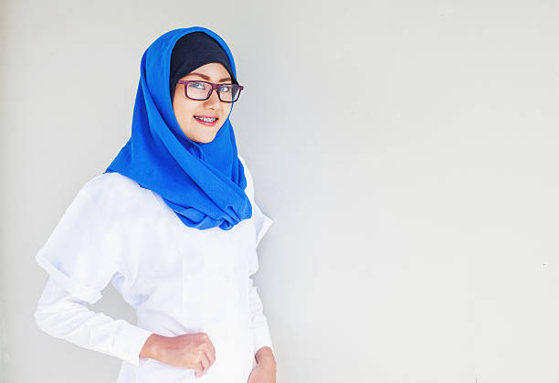muslim female doctor's portrait