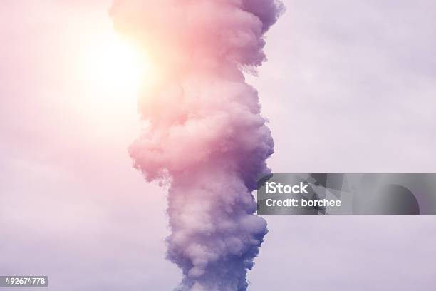 Smoke Stock Photo - Download Image Now - Abstract, Coal, Fumes