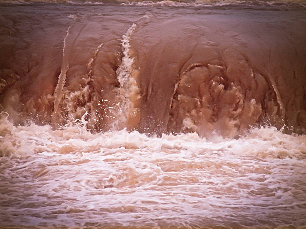 istock kadakwasla, high current during the time of Dam water release 492676060