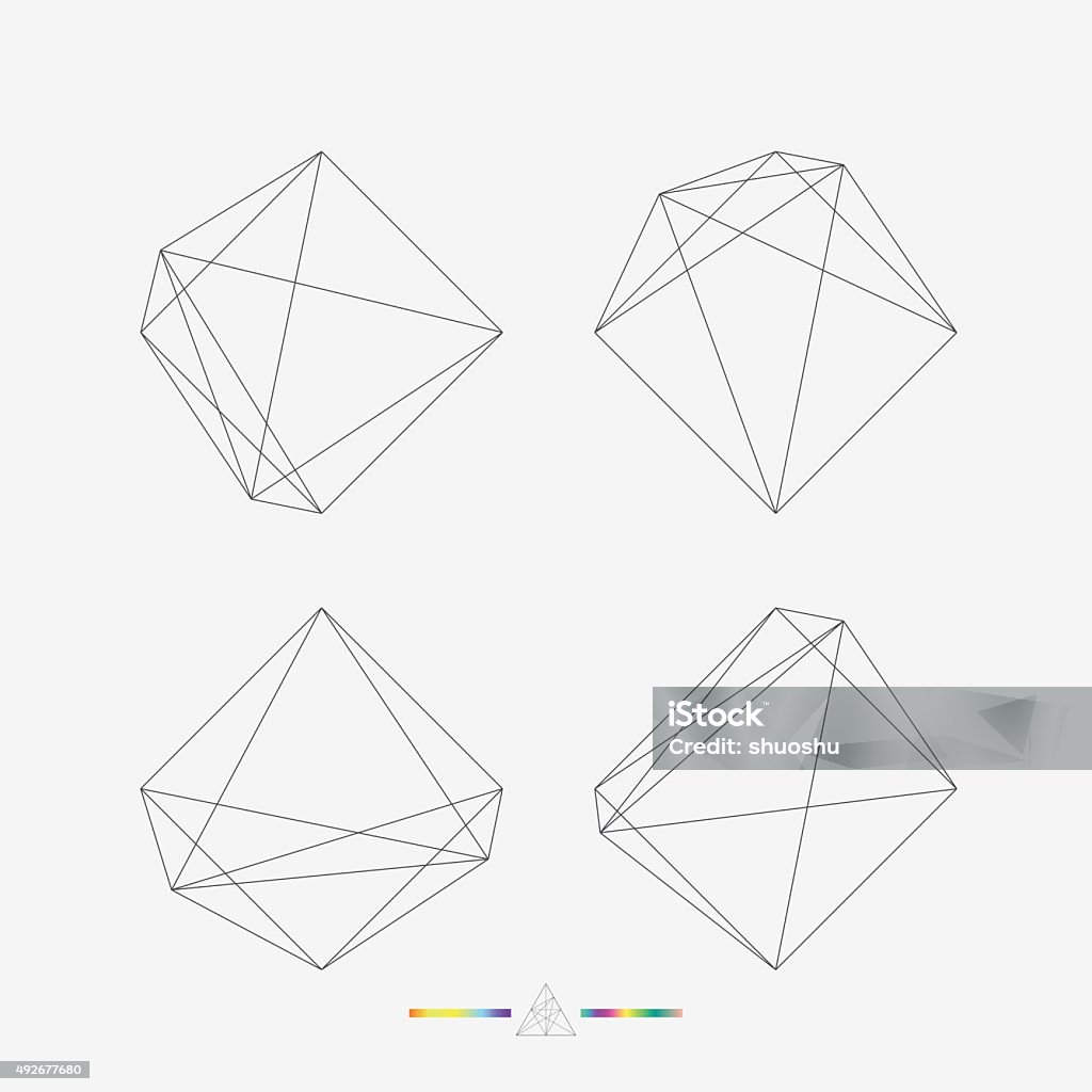 Line Image Geometry Set Of Geometry Line Pattern Stock Illustration - Download Image Now ...