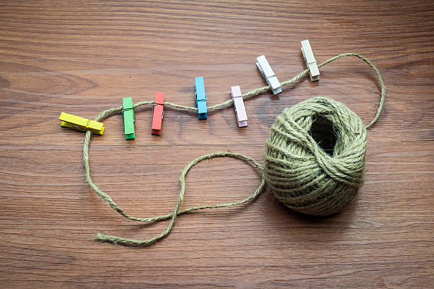 istock still life clothespin and DIY kit in wood texture 492679706