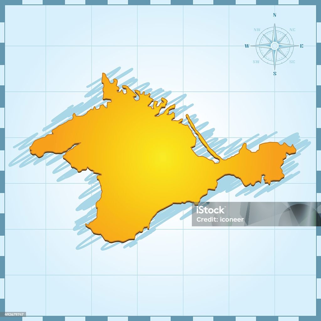 Crimea map vintage A Crimea map. Hires JPEG (5000 x 5000 pixels) and EPS10 file included. File contains gradient mesh EPS10. Beige stock vector