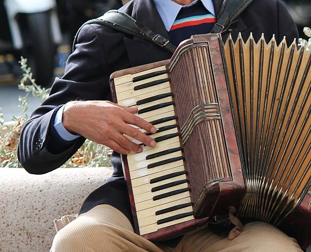 istock Accordion being played accordionist 492681779