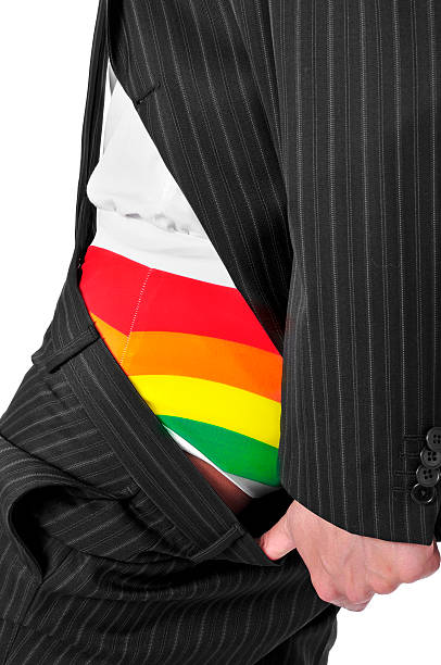 istock businessman with rainbow underwear 492682273