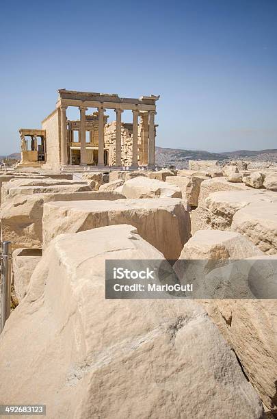 The Erechtheion Temple Stock Photo - Download Image Now - Greece, Greek Culture, Number