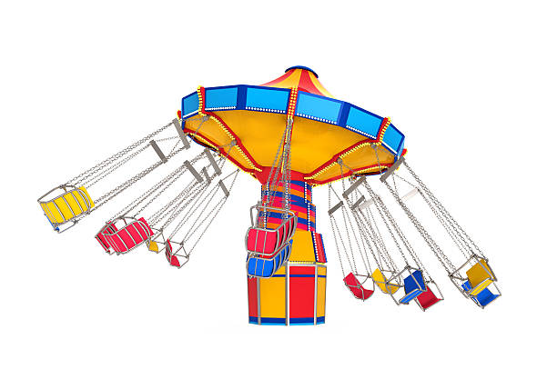 карнавал качели на - carnival amusement park swing traditional festival стоковые фото и изображения
