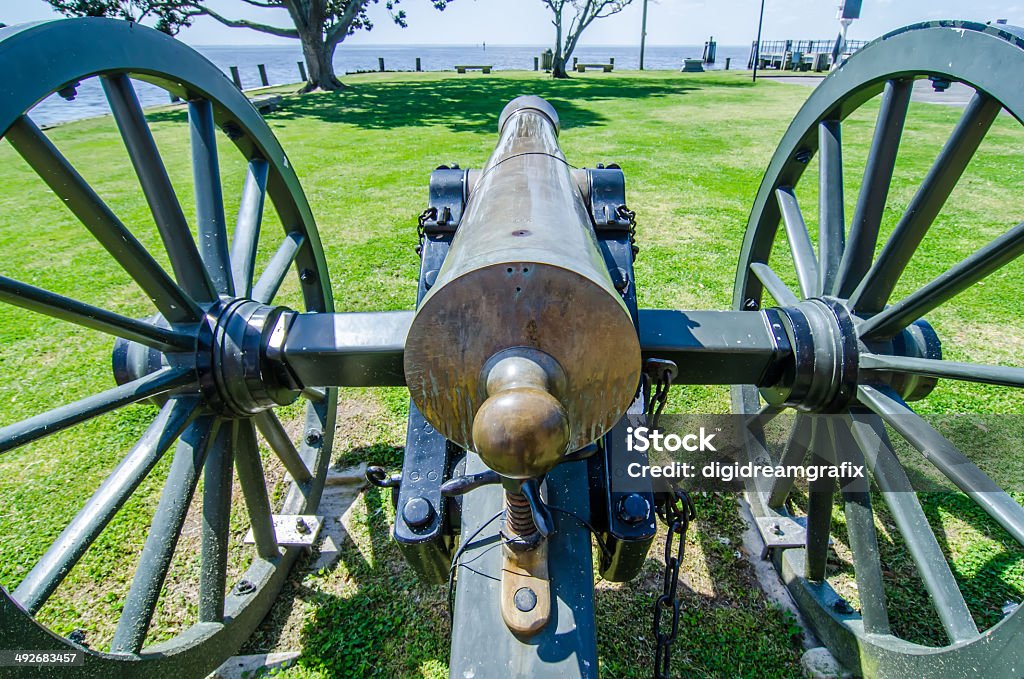 weapons of Battle of Albemarle Sound 1864 Stock Photo