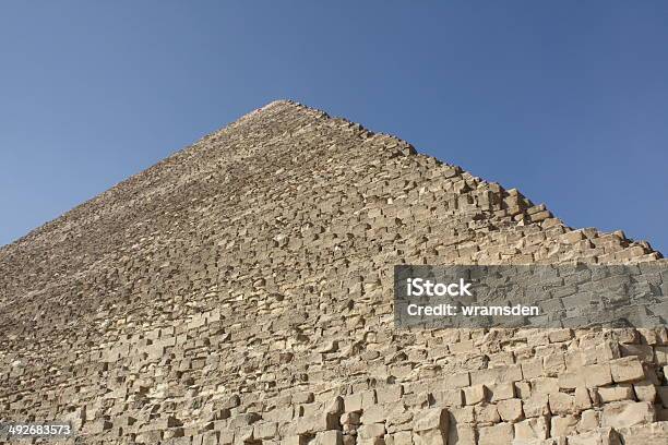 Piramidi Di Giza In Summers Giorno Al Cairo Egitto - Fotografie stock e altre immagini di Ambientazione esterna
