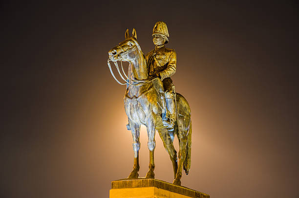 King Rama V Equestrian Monument(night time)