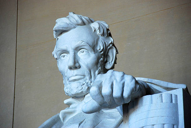 Abraham Lincoln Memorial stock photo