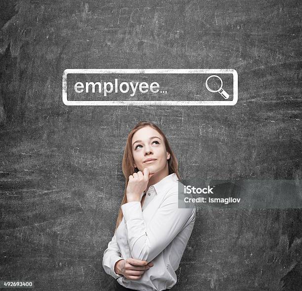 Recruiter Is Looking For New Employees In Internet Stock Photo - Download Image Now - 2015, Beautiful People, Business