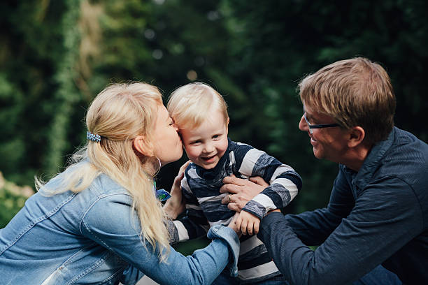 istock Happy family outdoor 492695650