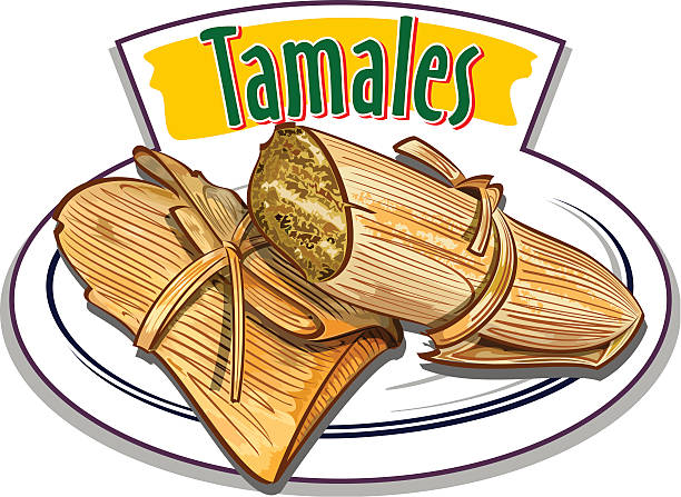 Tamales vector Tamales vector tamales stock illustrations