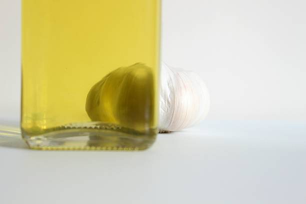 Olive oil and garlic