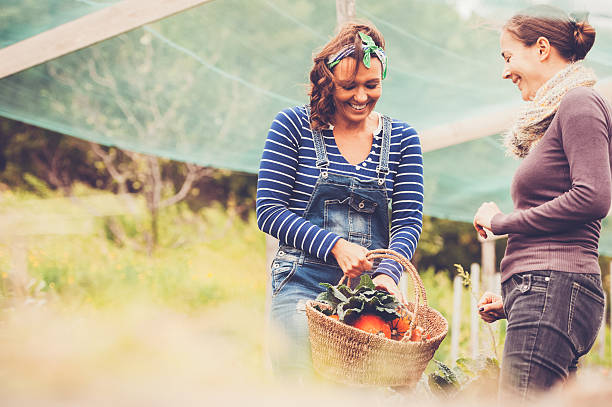 istock Two Women Enjoying in a Garden 492701392