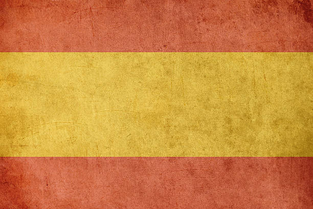 istock spanish flag retro grunge background 492702514