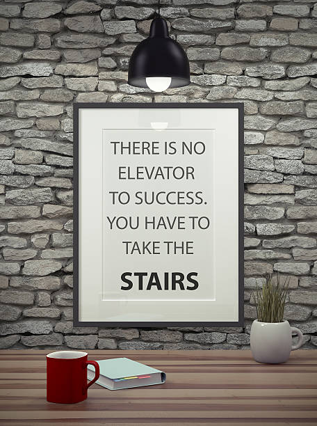 istock Inspirational motivating quote on picture frame. 492702614